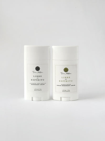 Desodorante Natural / Natural Deodorant   Sáandalo  - Lavanda & Vainilla