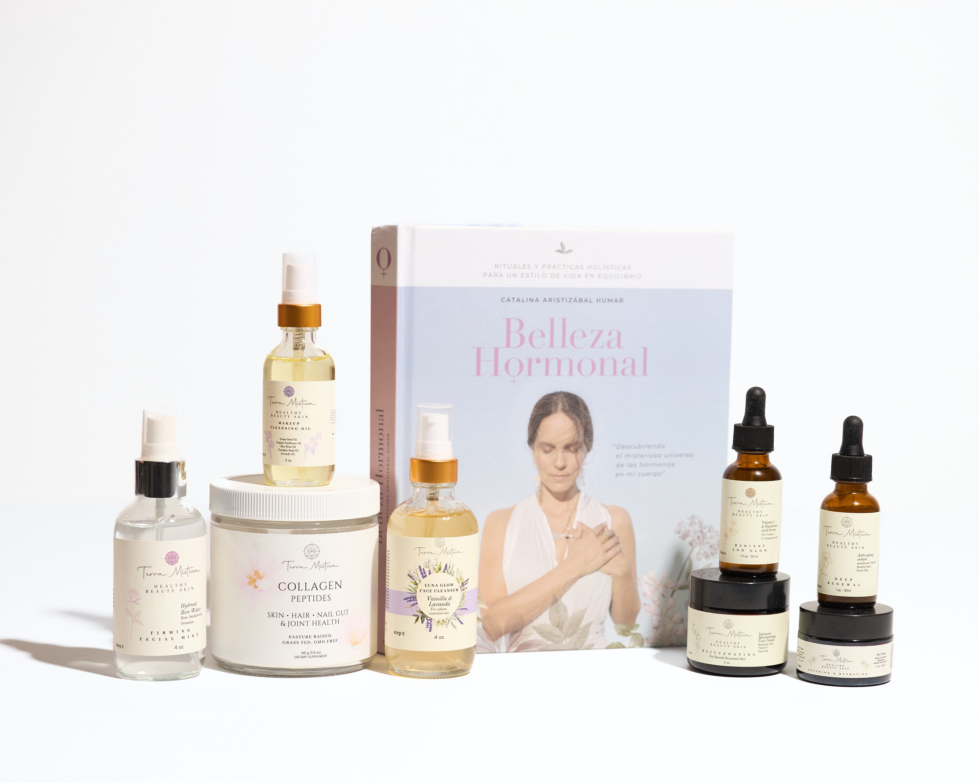 7-step Skincare Kit + Collagen + Book Hormonal Beauty